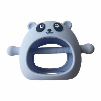 Купить Младенец Teether силикона BPA свободный забавляется подгонянное качество еды формы панды online manufacture