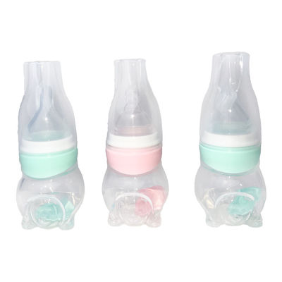 Игрушки прорезывания зубов BPA свободные Newborn доят подгонянную подачу средства бутылки