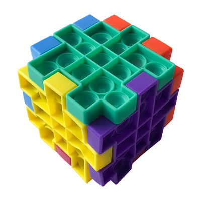игрушка непоседы куба безграничности Poppit игрушки детей 3D воспитательная подгоняла цвет