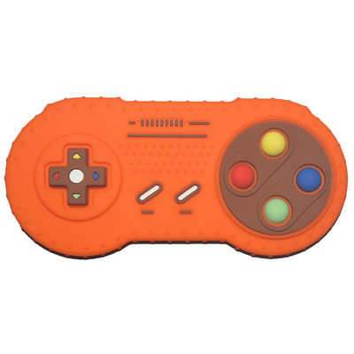 Игрушка Teether силикона Gamepad удаленного регулятора ТВ изготовленная на заказ сформировала для малыша