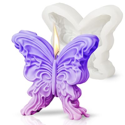 MHC Большие бабочки Свечи Формы День рождения 3D уникальная свеча Силиконовые формы Производитель